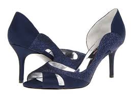 Nina Forever Silver Satin Something Blue Navy Blue Wedding Shoes Blue Wedding Shoes Navy Shoes