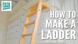 They also can be untied and stored indoors during the winter months or when the owners don't want anybody entering the tree house (like when you're on vacation). How To Make A Ladder Youtube