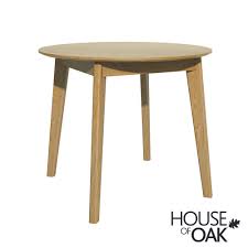 The table and chairs i have had for ten years and used to be round wooden table with steel base | this custom handmade table is great for the dining room, office, work room, or conference room. Scandic Oak Round Dining Table