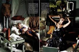 Anja rubik poses for blk dnm portraits by johan lindeberg. Pin On Editorial