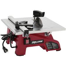 Skil 3540 02 7 Inch Wet Tile Saw Walmart Com Tile Saw Skil Plastic Aprons