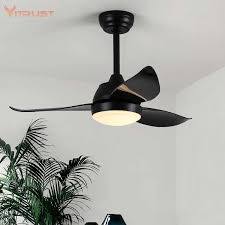 These are best for bedrooms, living and dining rooms. Creative Celing Fan With Light And Remote Control Nordic Dining Room Ceiling Fan Lamp 36 46 Inch Black And White Ceiling Fans Aliexpress