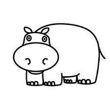 Hipopotamo Hipopotamo Hipopotamos Dibujo Dibujos De Animales