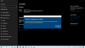 Windows 10 akan tersedia dalam empat edisi utama untuk komputer meja, laptop, dan tablet; Can T Upgrade From Windows 10 Home To Windows 10 Pro Using Windows 7 Pro Genuine Key