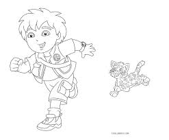 Baby jaguar coloring pages free. Free Printable Diego Coloring Pages For Kids