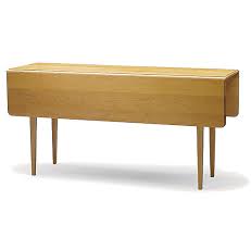 The best drop leaf table is the east west furniture dublin table. Pompanoosuc Mills