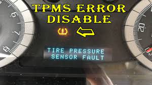 Disable Tire Pressure Monitoring Sensor Tpms Error 2008 2012 Ford Escape For 17 Youtube