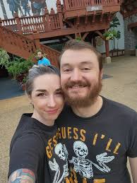 Something something something the couple that slays together stays together  👻 Say hi to Greg. I just now remembered that although we have been  together for almost 5 years, I've never shared