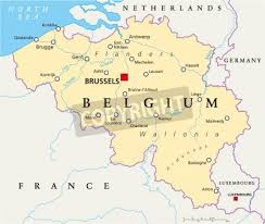 Karte von belgien (land / staat) | welt atlas.de flughäfen in belgien karte brüssel zaventem charleroi lüttich. Sticker Belgien Politische Karte Mit Der Hauptstadt Brussel Den Nationalen