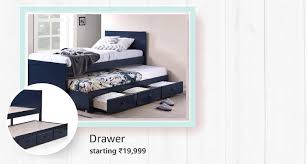 Michael amini bella cera traditional luxury 9 drawer chest clearance. Beds Frames Bases Buy Beds Frames Bases Online At Low Prices In India Amazon In