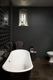 Ideas For Modern Monochrome Bathrooms Dark Bathrooms Small Dark Bathroom Trendy Bathroom