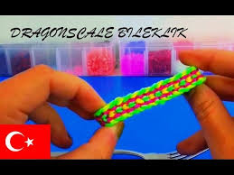 Bir lastik bileklik nasil yapilir bilmek istermisiniz? Lastik Bileklik Yapimi Dragonscale Diy Turkce Bilezik Loom Bands Nasil Yapilir Basit Yapimi Youtube