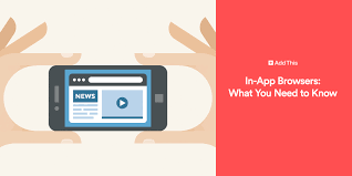 Diddy for your helpful suggestion. In App Browsers What You Need To Know Addthis