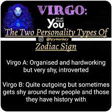 The Two Personality Types Of Zodiac Sign Hpymonkey For More Tag A Friend Virgo Quotes Virgo Personality Virgo Personality Traits