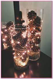 I especially love the chair wreaths but the pine cone grapevine. 10 Useful Ideas And Tricks To Plan The Perfect Wedding Budget Wedding Christmas Centerpieces Beautiful Christmas Christmas Diy