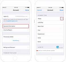 To update a payment method, tap the payment method, then edit your information. How To Change Itunes And Apps Store Payment Method To Use Alipay