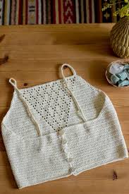Maybe you would like to learn more about one of these? Gehakeltes Crop Top Handmade Kultur