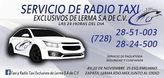 Taxi y Radio Taxi Exclusivo de Lerma S.A de C.V