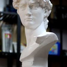 Đầu tượng thạch cao David MS45