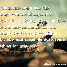 Kumpulan kata kata happy anniversary cinta untuk pacar tercinta via artikelcopasters.blogspot.com. Kata Kata Anniversary 5 Tahun Crystallovescountry