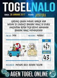 Acak Jitu 2d Togel Wap Online Live Draw 4d Togelnalo Jayapura 20 Januari 2017 Januari 20 Januari Tanggal