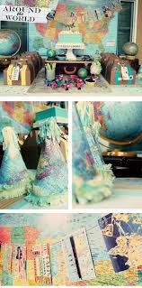 Latitude Adjustment Travel Themed Parties Travel Party Theme Birthday Party Themes World Party