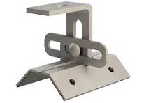 Adjustable wide klip lok bracket