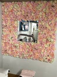 There are no pesticides, watering. 60 40cm Artificial Flowers Wall Silk Rose Fake Flower Mat Wedding Flower Wall Decoration Background Artificial Grass Backdrop Buy At The Price Of 24 79 In Dhgate Com Imall Com