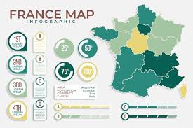 Clap de fin sur bd 20>21. Infographie De Carte De France Dessinee A La Main Vecteur Gratuite