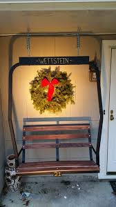 Ski Chair Lift Swing Custom Hand Made To Order Skichairlift Com Ski Lift Chair Lift Chairs Chair Lift