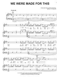 We were made for these times. Train We Were Made For This Sheet Music Pdf Notes Chords Rock Score Piano Vocal Guitar Right Hand Melody Download Printable Sku 91344