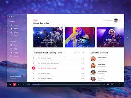 The goal and only purpose of a user interface (ui design), as the name implies, is to create an excellent user experience. 50 Awesome Music Video Player Ui Designs Bashooka