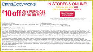 10 Off Purchase At Bath Body Works Coupon Bath And Body Works Bath And Body Body Works