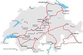Map Of Bernina Express Route Google Search Switzerland Tour Train Tour Bernina Express