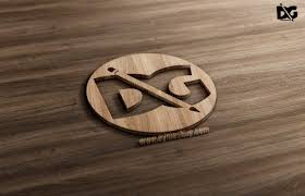 Download Free Cutout 3d Psd Logo Mockup Logo Mockup Logo Design Mockup Free Logo Mockup