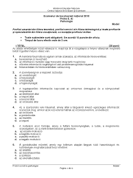 Modele de subiecte bac 2015 romana profilul uman. E D Psihologie 2015 Model Subiect Lb Maghiara Pdf