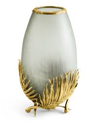 Maybe you would like to learn more about one of these? Michael Aram Palm Medium Glass Vase