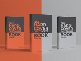 Free Hardcover Dust Jacket Book Mockup Mockup Hardcover Free Mockup