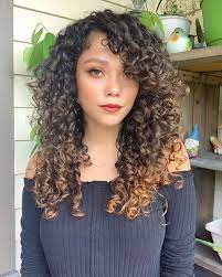 Lob curly hair with bangs. Long Bob With Side Bangs Curly Hair Novocom Top