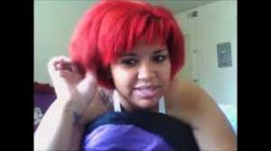 The damage done to your hair is permanent, but there are steps you can take to make your hair more manageable and promote new, healthy hair growth. Bleaching And Dying My Relaxed Hair Red Youtube