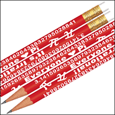 Round Pi Pencils Item No 2077y Teacher Classroom Supplies Family Math Night Classroom Supplies
