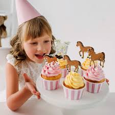 Shoppers looking for the latest picture frames, clocks or license plates are sure to find what they're looking for! Buy 48 Pieces Horse Cupcake Toppers Horse Racing Cake Toppers Equestrian Themed Birthday Party Decorations For Birthday Party Cake Decorations Online In Indonesia B08mppsqt8