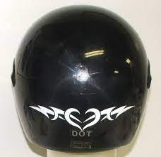 Tribal Heart Reflective Decal Sticker For Motorcycle Helmet Tank Car Truck Reflective Decals Motorcycle Helmet Decals Motorcycle Helmets