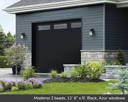Image Result For Therma Tech Ii Contemporary Black Black Garage Doors Contemporary Garage Doors Garage Doors