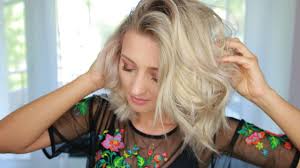 Longbob Styling Messy Hair Style Olesjaswelt Youtube