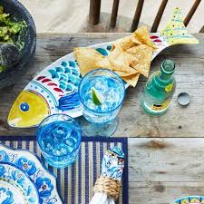 Positano Melamine Fish Platter Sur La Table Fish Platter Platters Sur La Table