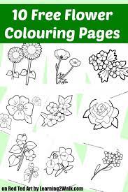 Free printable preschool coloring pages best coloring pages for kids. 10 Free Flower Colouring Pages Red Ted Art Make Crafting With Kids Easy Fun