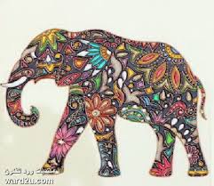 تابلوهات رسم على الزجاج ابداع الفنانة julia slepchenko stained glass art glass art elephant art