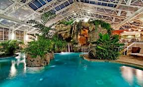 Stay At Grand Cascades Lodge In Hamburg Nj With Dates Into July Resort Indoor Outdoor Pool Hot Tub Outdoor