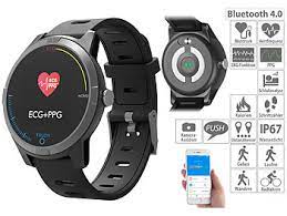 Newgen Medicals Blutdruck Uhr Fitness Uhr Mit Bluetooth Herzfrequenz Und Ekg Anzeige App Ip67 Fitness Uhr Mit Ekg Funktion